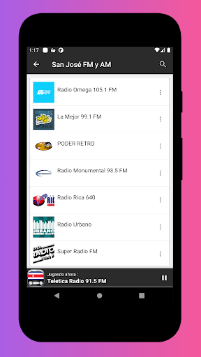 Radios Emisoras de Costa Rica T l chargement de l APK pour