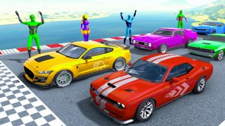 Superhero Car Stunt Game 3D screenshot 4