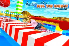 Stuntman Runner Water Park 3D screenshot 0