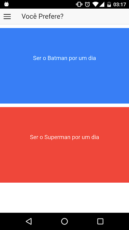 Download do APK de O que você prefere? para Android