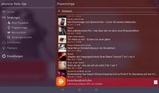 phonostar Radio-App,  Recorder und Podcasts screenshot 20