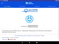 AirVPN Eddie  -  OpenVPN官方AirVPN GUI screenshot 2