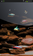 Tiny Fish HD LWP FREE Neon screenshot 2