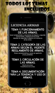 Licencia armas  todos los test screenshot 2