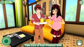 Anime Pregnant Mother Life Sim screenshot 2