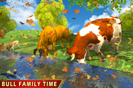 Wild Bull Family Survival Sim screenshot 7