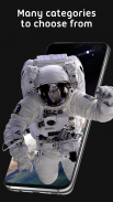 Live-Hintergrundbilder 3D 4K AMOLED – Pixel 4D screenshot 3