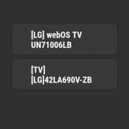 Smartify - LG TV Telecomando screenshot 8