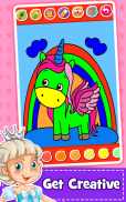 Unicorn Coloring Book for Kids screenshot 0