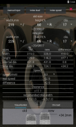 Tire size calculator screenshot 1