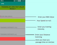 VO2max RUNNING CALCUL screenshot 1