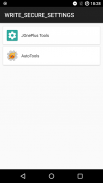 Grant WRITE_SECURE_SETTINGS Permission [ROOT] screenshot 0