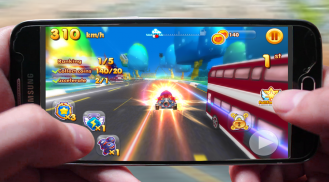 Starlight City Car Racer Traffic Maxks 3D screenshot 0