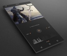 Gray Bloom XIU for Kustom/klwp screenshot 2