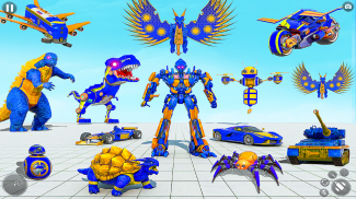 Multi Robot Car Transform Game screenshot 3