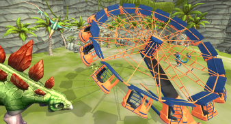 VR Jurassic Dino Park World & Roller Coaster 360 screenshot 0