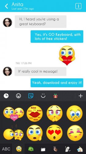 Go Keyboard Sticker Love Emoji 1 5 Download Android Apk Aptoide