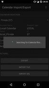 Calendar Import - Export (ics) screenshot 1