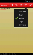 seNotes Plus - notes widget screenshot 2