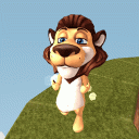 Lion Run Icon