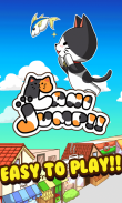 Cute Cat Kids Jumping & Running Adventure Jump Game screenshot 0