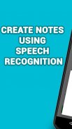 Voice notes - quick recording of ideas screenshot 0