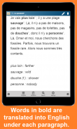 Easy French Stories, Le Pendentif, Sample screenshot 8