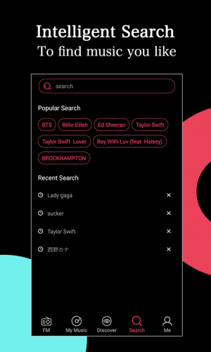 OfflineMusic downloader&player screenshot 1