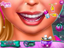 super doll tongue doctor games-Crazy Tongue Doctor screenshot 5