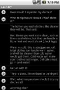 Laundry Instructions screenshot 1