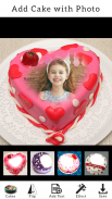 Photo on cake Birthday frame screenshot 8