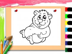 أطفال لون الحيوان ورسم متعة screenshot 6