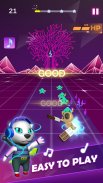 Sonic Raccoon - Rhythm Music Cat Games screenshot 1