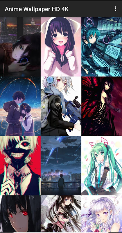 Anime Girl Pink Eyes City Desktop Wallpaper - Anime Wallpaper 4K