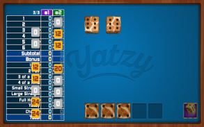 Yatzy Dice Game screenshot 2