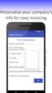 Simple Invoicing - Easy Mobile Invoices Free screenshot 4