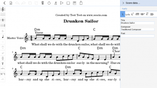 scorio Music Notator screenshot 0