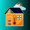 Room Temperature Thermometer : Weather Forecast