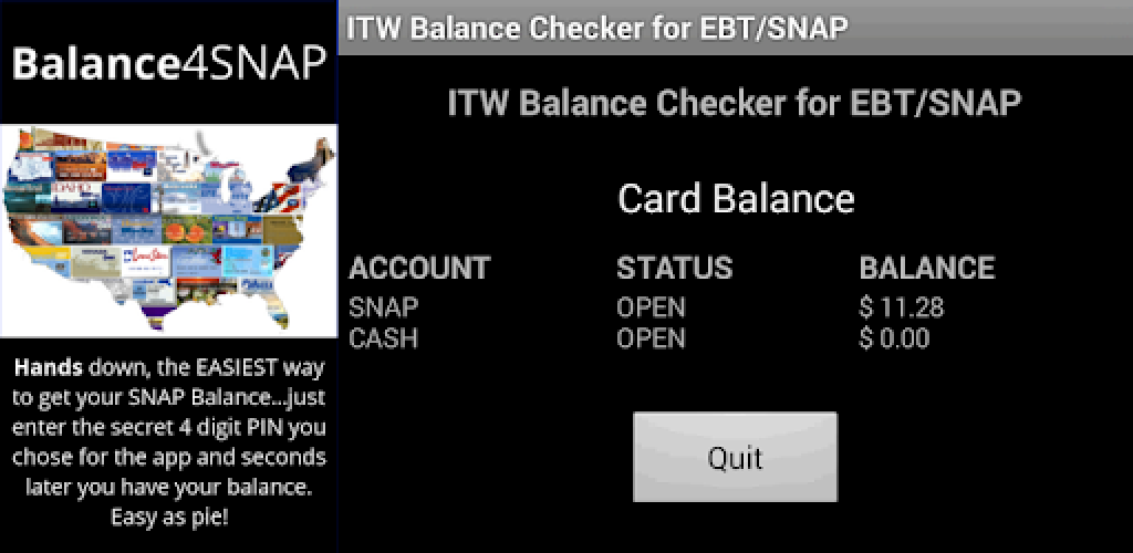 Balance 4 SNAP and EBT APK Download for Android Aptoide