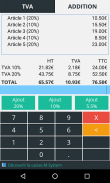 TVA - Calculatrice et Addition screenshot 2