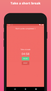 Pomodoro Technique Timer - Stay Focused screenshot 3