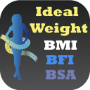 Ideal Gewicht -Stats BMI / BFI Icon