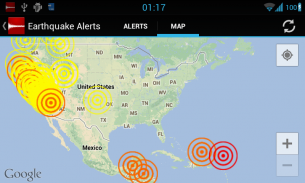 Alertes Tremblements de Terre screenshot 3
