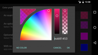 HSV-Alpha Color Picker Demo screenshot 2