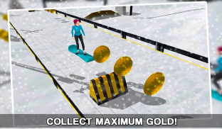 papan salju ski gaya bebas 3D screenshot 15