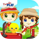 Preschool Farm Games Icon