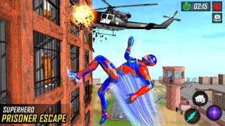 Police Speed Hero Prison Escape Games screenshot 1