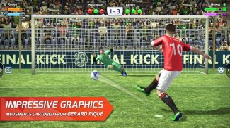 Final Kick : En iyi çevrimiçi futbol penalti oyunu screenshot 2