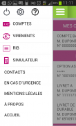 Application mobile GBanque screenshot 11