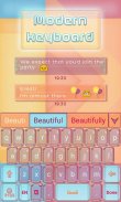 Modern Keyboard Theme & Emoji screenshot 6